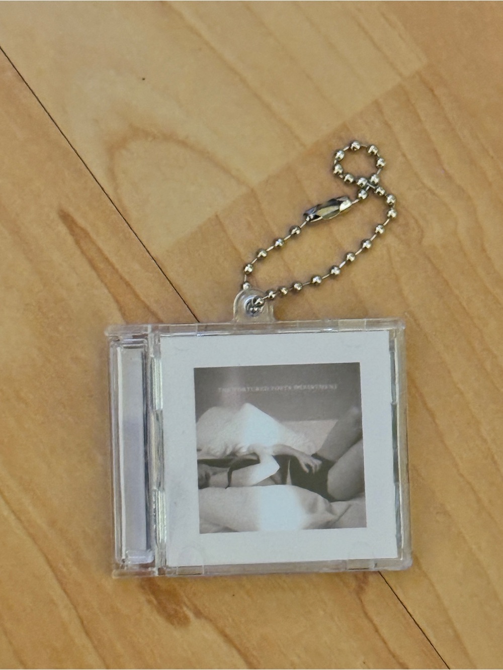 Taylor Swift “TTPD” Mini NFC Mini CD Keychain